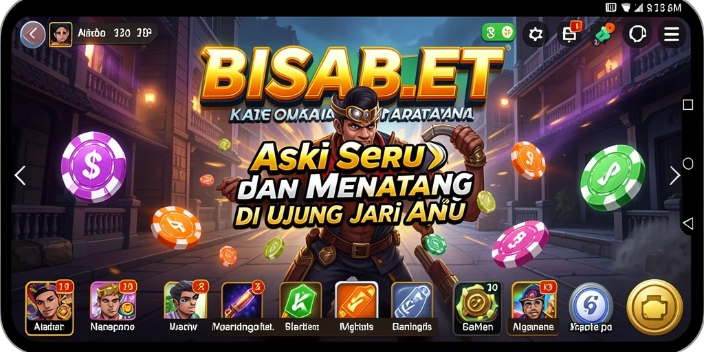 Tampilan gameplay BISABET yang mendebarkan dan penuh aksi.