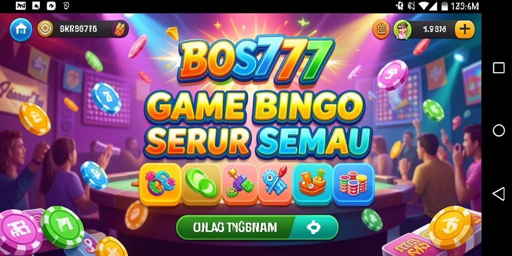 Tampilan gameplay Bingo yang menarik di BOS777.