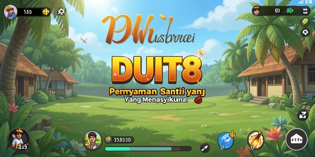 Screenshot gameplay DUIT8 yang menunjukkan aksi seru dan grafik menawan.