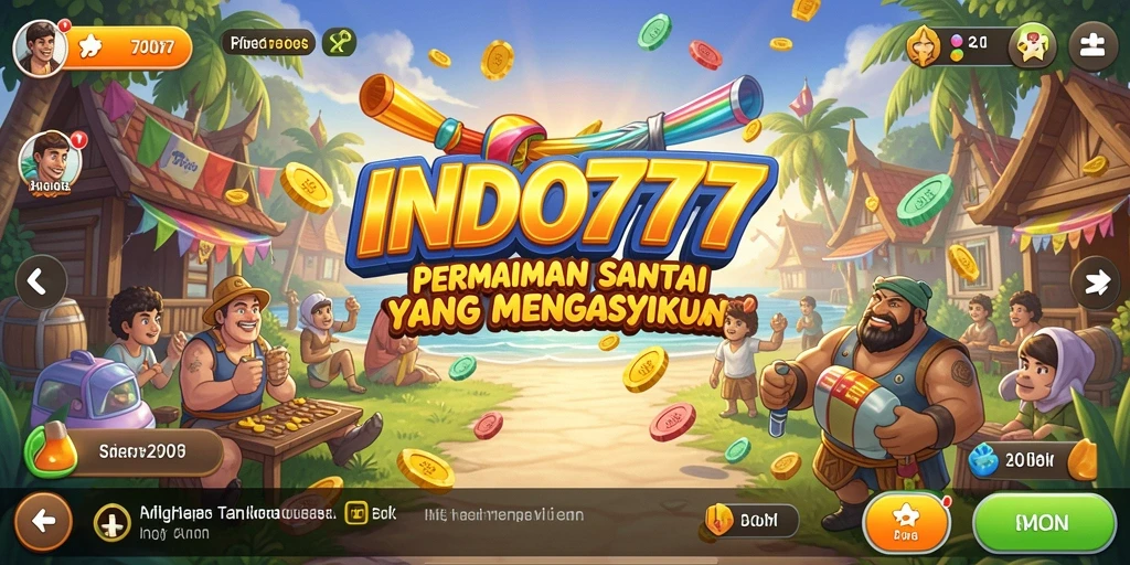 Tampilan menarik dari gameplay INDO777 yang menyenangkan.