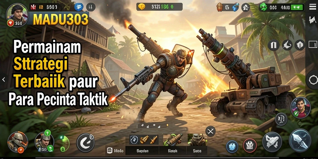 Gameplay intens dan strategi mendalam di MADU303.