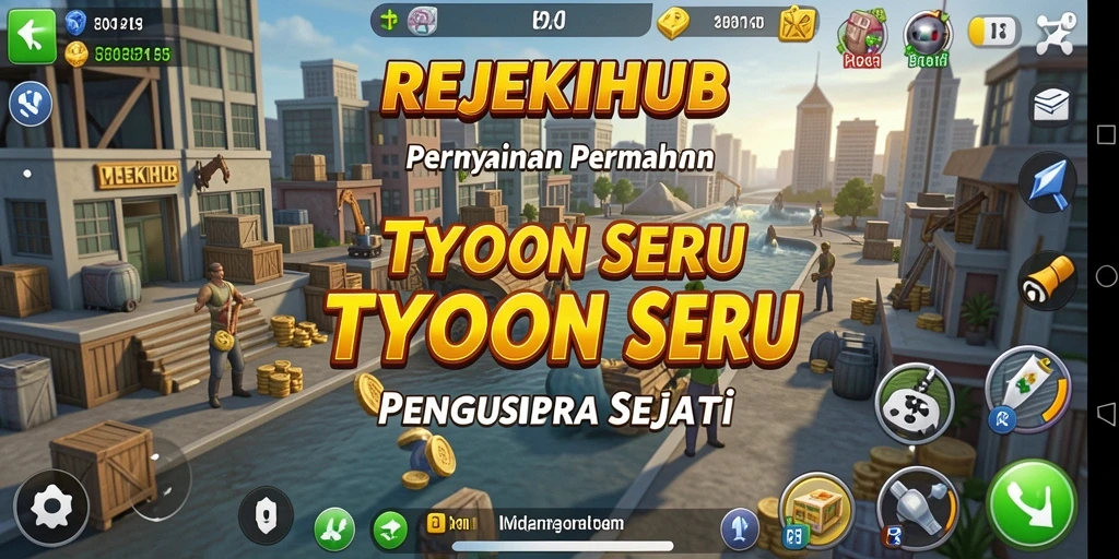 Tampilan gameplay REJEKIHUB yang seru dan mendebarkan.