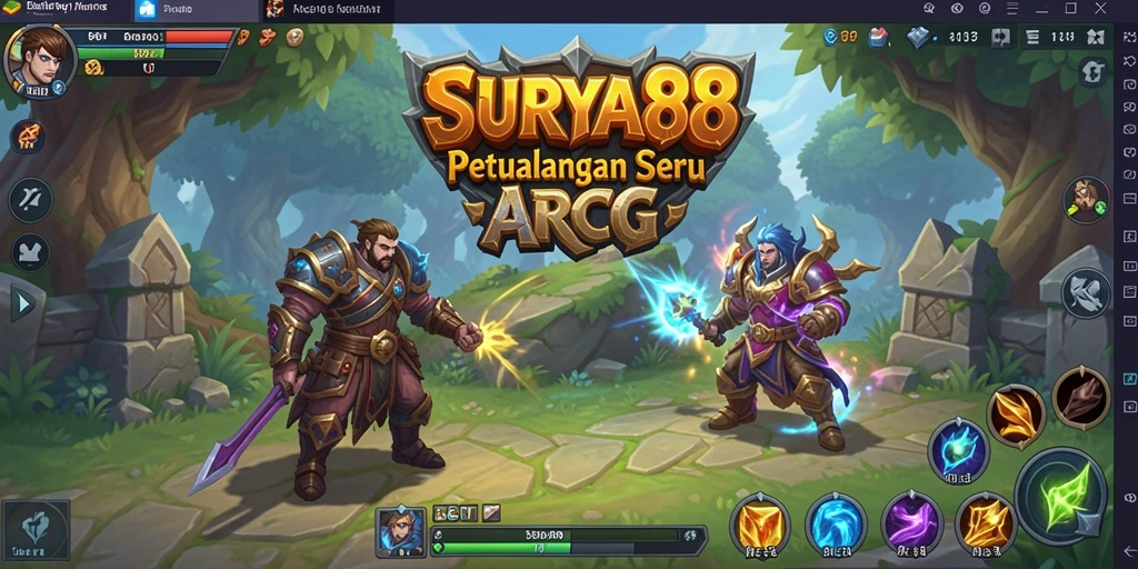 Gameplay seru dan mendebarkan di dunia ARPG SURYA88.